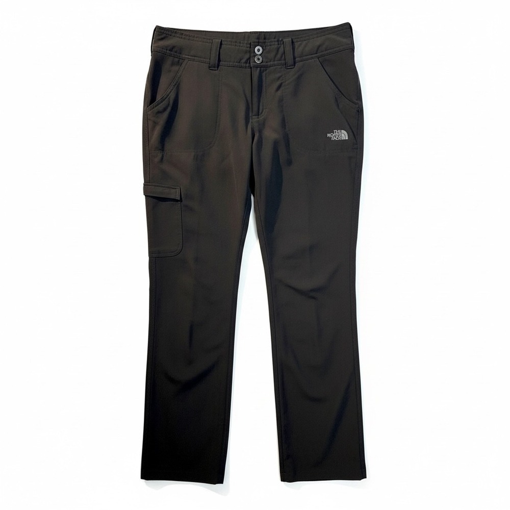 The North Face 9" Rise Utility Fast Dry Black Cargo Outdoor Pants Size 6 Reg